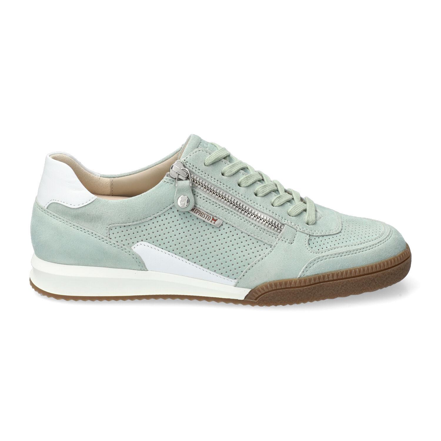 lacets femme modèle Walie Vert eucalyptus - Mephisto